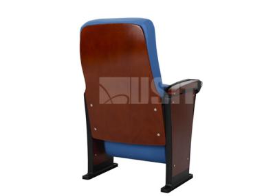 China Aluminum Legs Auditorium Church Seating High End Fabric Materials Custom Color for sale