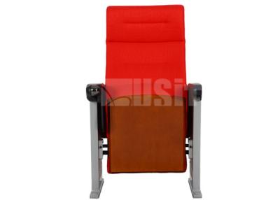 China Aluminum Alloy Base Legs Padded Church Chairs Ply Wood Outer Back Design for sale