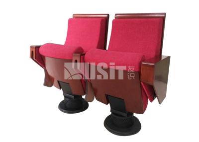 China High Foam Density Church Auditorium Chair With Write Board for sale