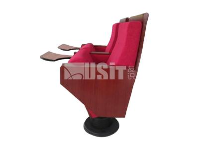 China Fire Resistance Church Auditorium Chairs Electrostatic Powder Coat for sale