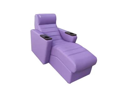 China Hot selling Leisure leather cinema sofa bed,lazy cinema sofa for sale