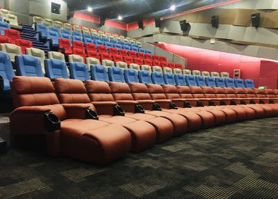 China High End genuine Leather Theater Recliner Sofa Cinema Chairs for sale