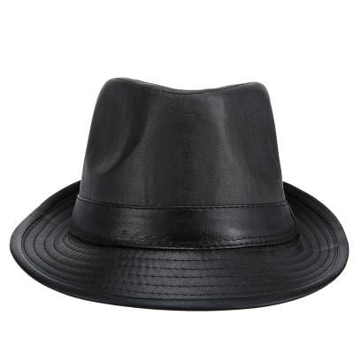 China 2020 simple autumn and winter new men's leather simple hats fifties and vintage outdoor dad hats old hats factory hot wholesale for sale