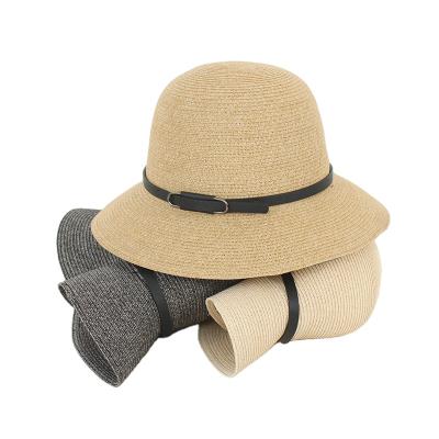 China Blue beige color sky character sale color lemon yellow color Straw Hats for sale