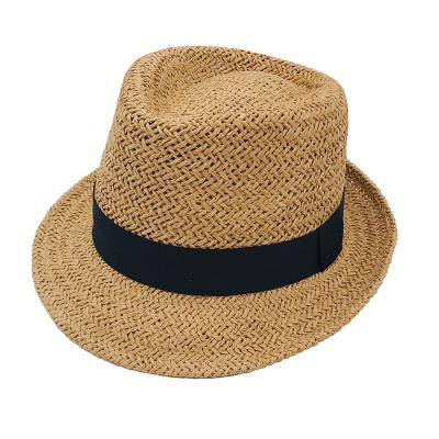 China Hat Straw Children's Universal Straw Small Gift Hat Men's Pure Handmade Sun Parent Child Hats Cellulose Summer Kids and Women for sale