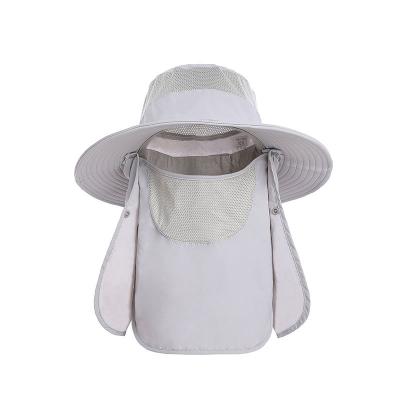 China 2021 Fisherman Hat Outdoor Summer Casual UV Hat Wholesale Casual Sun Visor Mountaineering Sunscreen Nylon Fishing Hat for Men and Women for sale