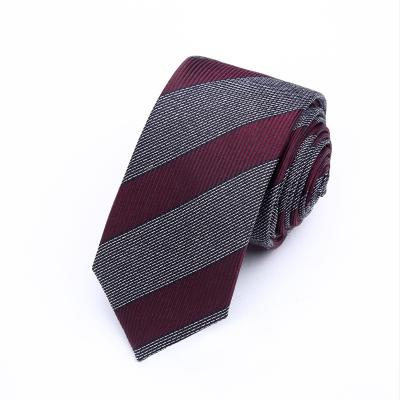 China New fashionable business casual dress silk tie men's neck tie jacquard business tie silk tie high end luxury custom made factory outlet for sale