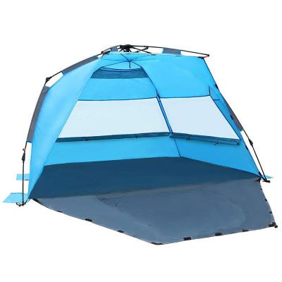 China Customized UV50+ Fashion Beach Tent Outdoor Beach Sunshade Tent for sale