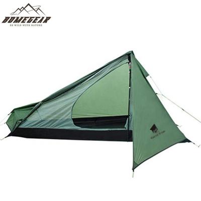 China 1 Person Ultralight 3-Season 15D Superlight Backpacking Tent for Hiking Climbing Camping (Exclude Trekking Poles) for sale