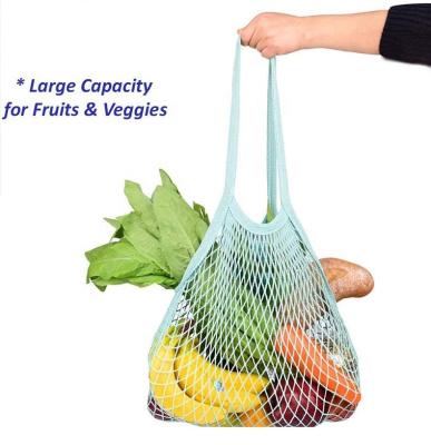 China Eco-Friendly Natural Organic Twine Mesh Shopping Tote Bag Fashion Cotton Net for sale