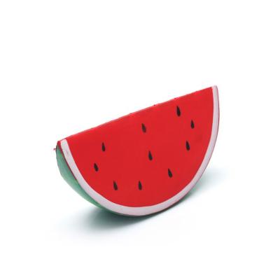 China Animal/Cake/Others PU Small Promotional Cheap Watermelon Brand Logo Anti Stress Ball Toys for sale