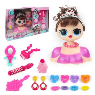 China TOY Factory Directly Sales DIY LOL Makeup Dolls For Kids Cute MODEL Girl Toys Key Makeup Dolls Styling Toys for sale