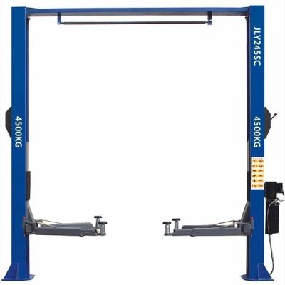 China Two Post Automobile Lift For Home Garage Used Garage 4tons Crane Lift 4500kg for sale