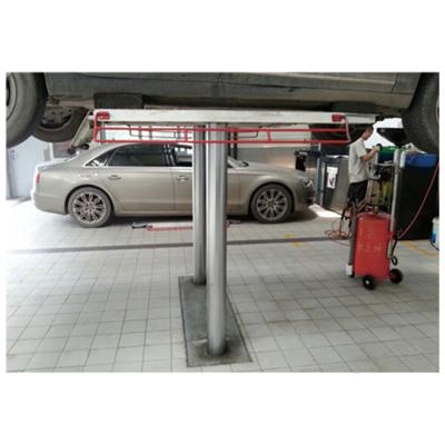 China New Design Cheap Hydraulic Underground Auto Car Hoist 3500kg Inground Car Lift For Sale Double Cylinder Hydraulic Lift Two Post 3500kg for sale