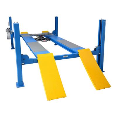 China 4 Post Hydraulic Car Lift JLY-4-450D Alignment Lift In 5 Ton Elevator 4000kg for sale