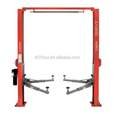 China Professional Double Low Ceiling Hydraulic Cylinder Car Lift 4000kg for sale