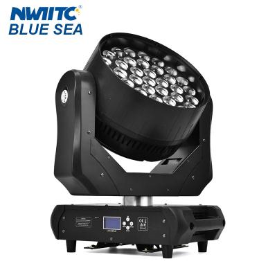 China New Party Stage Light RGBW 4 in 1 37x15W Zoom Wash Led Moving Head for Disco DJ Concert Theater for sale