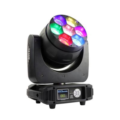 China Sports Stadiums Pixel DJ Club Disco Light 7x40w RGBW ZOOM Beam Wash LED Moving Head for sale