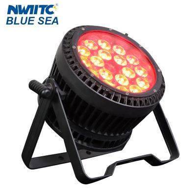 China High End Concert IP65 18x10W RGBW 4in1 Outdoor Waterproof Wash Led Par Light for sale