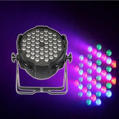 China Hotel factory price DMX 54x3w rgbw par can led par 64 led par light for sale