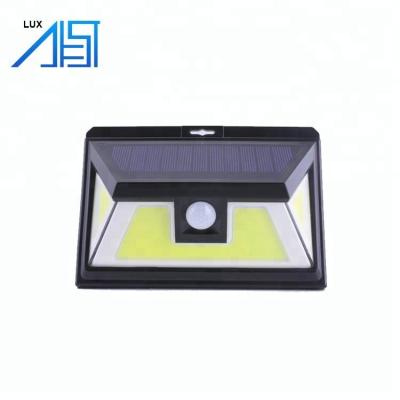 China 2019 Residential Solar Trending COB Motion Sensor Lights For Outdoor Garden Wall Lighting for sale