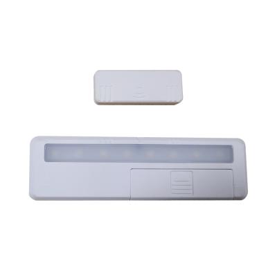 China Led Cabinet Light Cabinet Lamp Drawer Light Radio 8 Battery Operated Magnetic Magnetic Sensor Control Light for sale