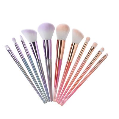 China Angular Blush Personal Cosmetics Tool Makeup Brush Set Vegan Hair Make Up Brushes Cosmetic Brush Set for sale