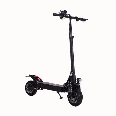 China Professional Foldeable Max Speed ​​65km/h Double Motor Electric Scooter With 10 Inch Big Wheels 48v2400w Foldable Electric Scooter for sale