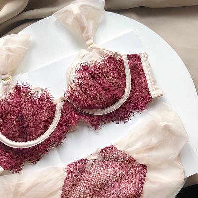 China Amazon best selling high quality QUICK DRY lace bra and panty set sexy lace bra sets women sexy underwear for sale