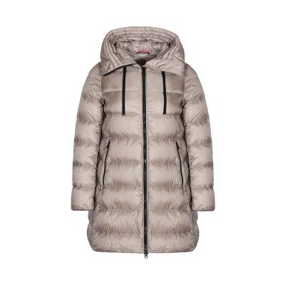 China 2021 New Arrival Women's New Goose Ready Quilted Jacket Down Long Jacket for sale