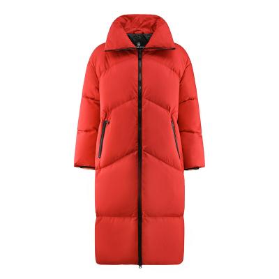 China Viable OEM Customized Wholesale Goose Down Long Jacket Winter Women High Quality Thick Outdoor Jacket for sale