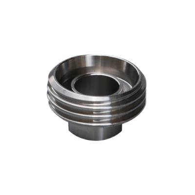 China Food Grade 1/2-6 Round Seat Threaded Pipe Fitting Sanitary Rotary Flange Union for sale