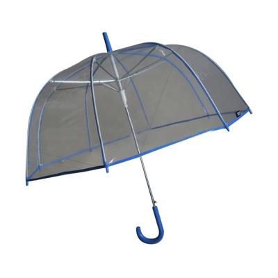 China High Quality Straight Stretch Frame POE/PVC Mushroom Transparent Umbrella for sale