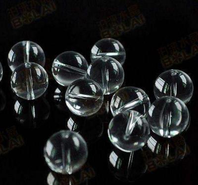 China Smooth Round Crystal Glass Plain Plain Beads Balls For Decoration for sale