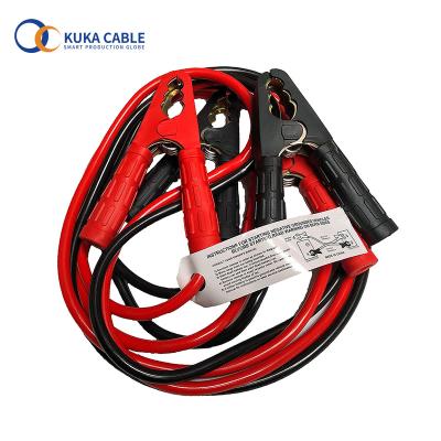 China Eco-Friendly Car Truck Battery Charger Cable 500 Amp Jumper Cable Emergency Power Supply for sale