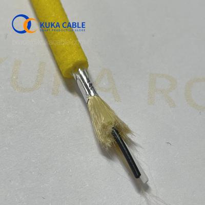 China ROV Submersible Tether Cable 2 Core Aluminum Foil Shielded DC Power Supply Reinforced Underwater Cable Zero Buoyancy Polyeurethane Custom Cable for sale