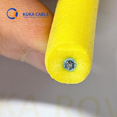 China Floating PUR Rope Submersible Underwater Cable Water Floating High Tensile Zero Floating Force Foaming For Robot Submersible Detection for sale