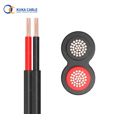 China Machine 2mm 5mm Twin Sheath Two Core 6mm Flat Automotive Cables for sale