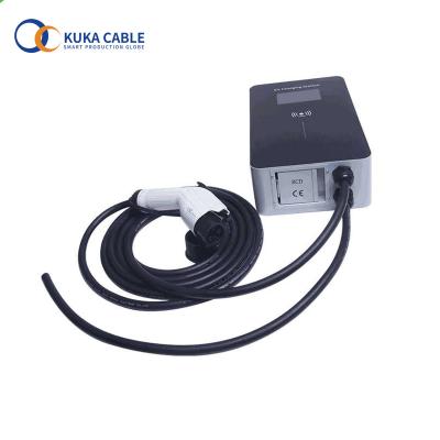 China Electric Vehicle Level 2 Wallbox Electric Car Charging Cable 22kw Wallbox EV FAST Charging Station for sale