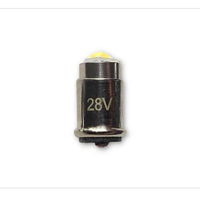 China #387 12V 28V AC/DC Miniature Flanged LED Replacement Bulb , Mini Flange Base LED Bulb SX6S S6S 0.3W Miniature Lamp 7.45 x13mm for sale