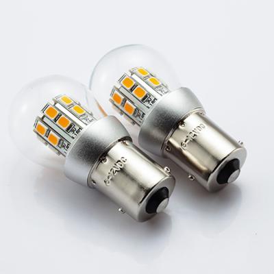 China Automotive Led Signal Light Bulb Car Automobile Steering Warning Light BA15S Base 2835 SMD 2.5W for sale