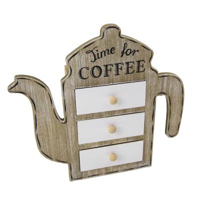 China Wholesale Viable Customize Good Quality Kitchen Storage Coffee Capsule Holder Wooden Coffee Capsule Holder for sale