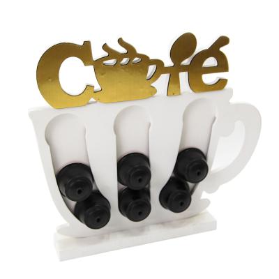 China Sustainable Home Capsule Holder Coffee Pod Organizer Kitchen Coffee Pod Holder Wooden Coffee Capsule Holder for sale