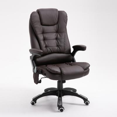 China PU (Height) Boss Swivel Adjustable Office Chair Leather Remote Control Chair With Viberation Massage Function for sale