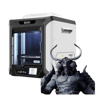 China Percision QIDI X-CF pro 3D printer 300*250*300mm auto smart upgrade carbon nylon fiber industrial high wifi control for sale