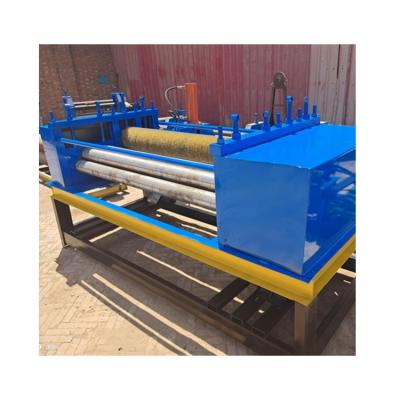 China Building material stores surface flattening machine steel plate straightening machine uncoiler stator for sale