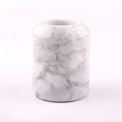 China Home Decoration BOYE Tealight Luxury Scented Holders Decorating Candle Marble Container for sale