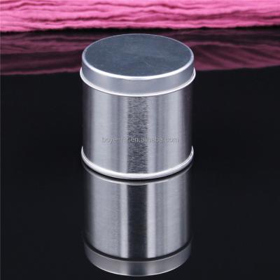 China Home Decoration BOYE Silver Hot Sale Tin Copper Scented Candle Jars for sale