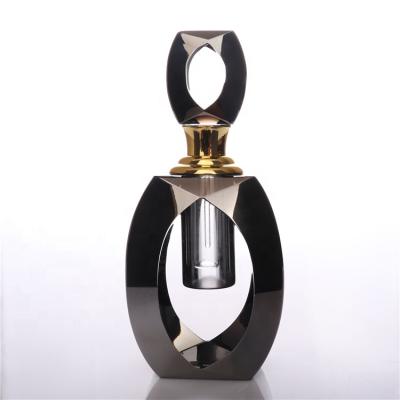 China BOYE Personal Care Custom Luxury Black Crystal Perfume Bottles Natural Essential Oil for sale