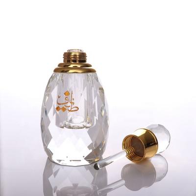 China BOYE Care BOYE Perfume 3ml/6ml/12ml Glass Personal Luxury Oil Empty K9 Crystal Attar Bottles for sale